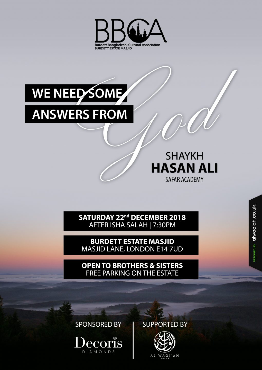 WE NEED SOME ANSWERS FROM GOD | Shaykh Hasan Ali